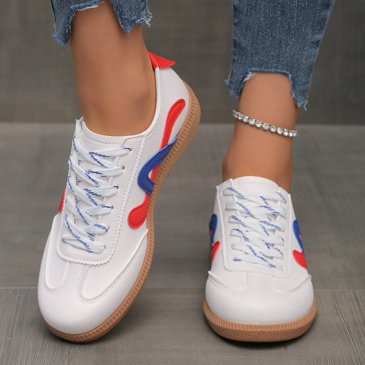 Zapatillas deportivas mujer clásicas running bajas
