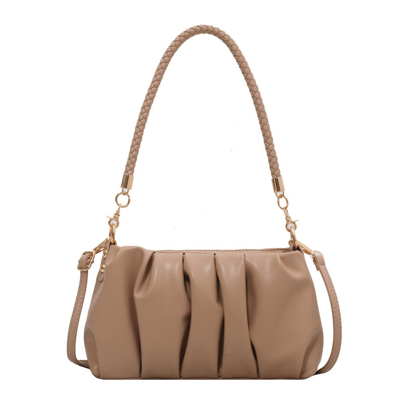 Bolso bandolera elegante con textura suave