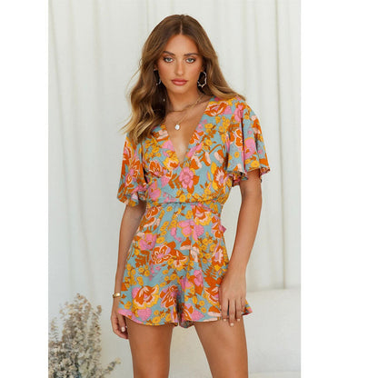 Blusa Estampada Floral Ligera Verano Mujer - Vestiria