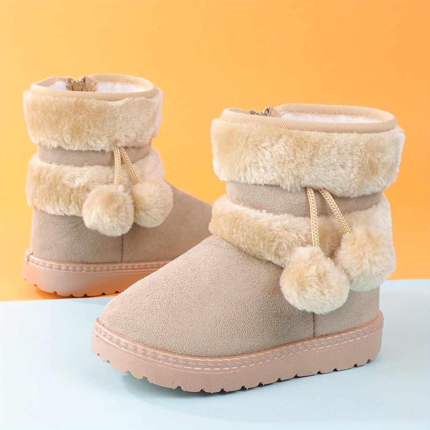 Botas Nieve Niña Suave Antideslizantes