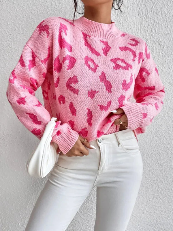 Jersey Leopardo Femenino Estilo Wild