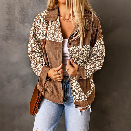 Chaqueta Mujer Leopardo Estilo Rociero - Vestiria
