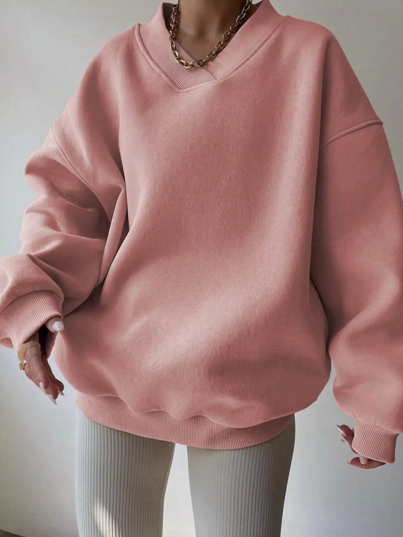 Sudadera Grande Manga Larga Mujer - Vestiria