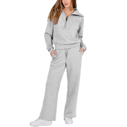 Conjunto Mujer Suéter y Pantalón Cálido