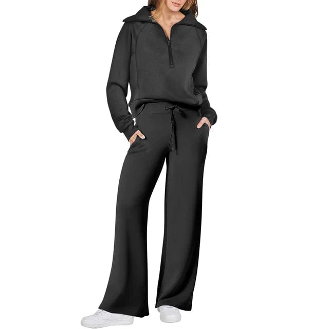 Conjunto Mujer Suéter y Pantalón Cálido