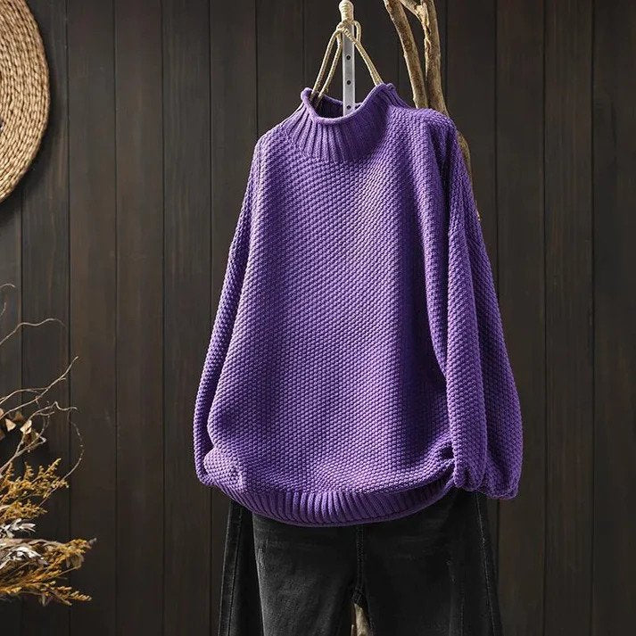 Sudadera Punto Mujer Cálida