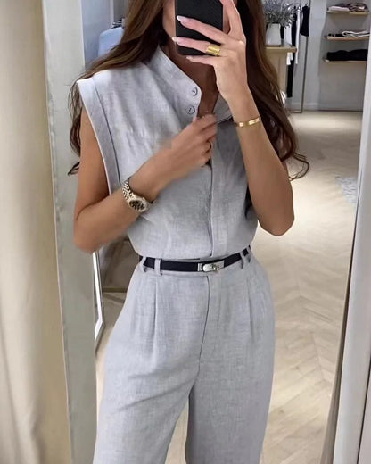 Traje de mujer informal de 2 piezas