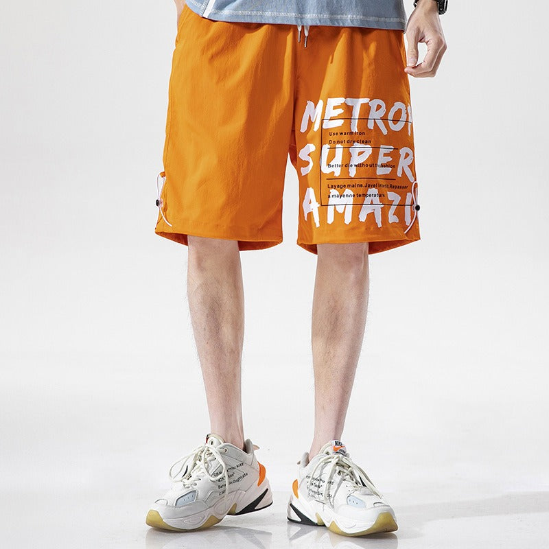 Pantalones cortos hombre algodón estilo deportivo