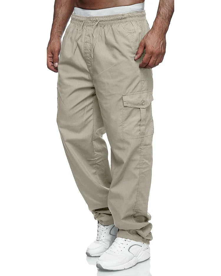 Pantalones cargo cómodos para hombre