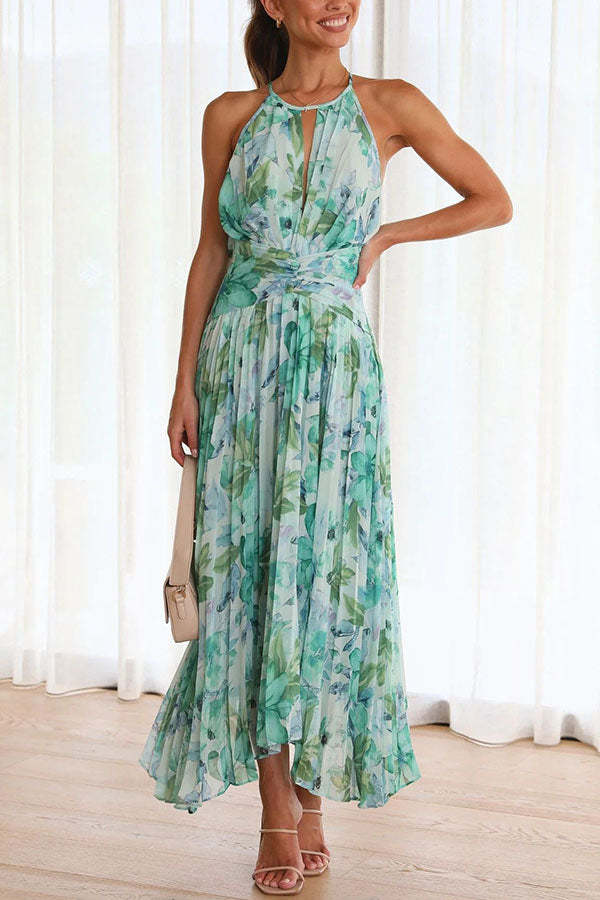 Vestido Floral Romántico Mujer