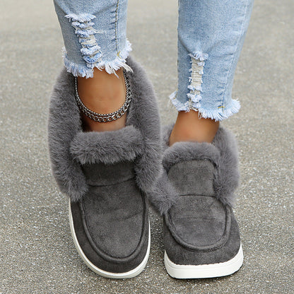 Botas de Invierno de Piel Aislantes