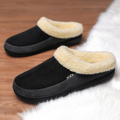Pantuflas Hombre Piel Suave Invierno