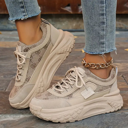 Zapatillas Bajas Florales Femeninas