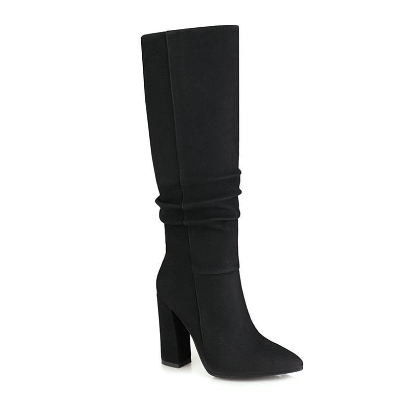 Botas Mujer Tacón Grueso Elegantes