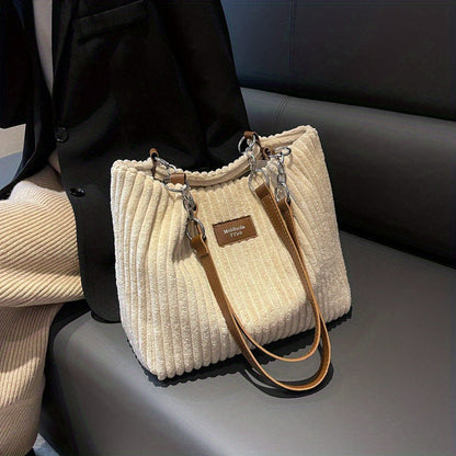 Bolso Bandolera de Piel con Cadena
