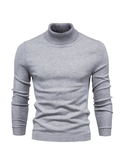 Suéter Hombre Cuello Alto Estrecho