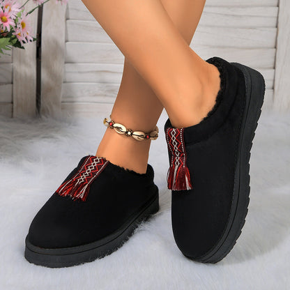 Pantuflas Mujer Ante Suave
