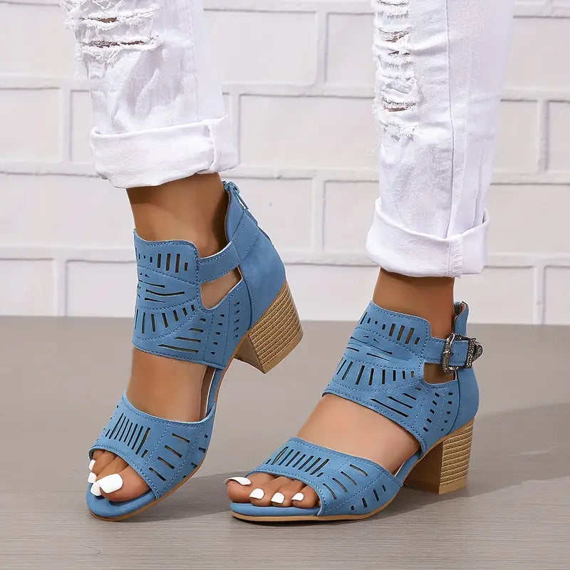Sandalias Mujer Tacón Alto Elegantes
