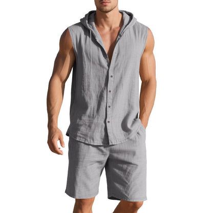 Chaleco Hombre Tejido Ligero Estilo Verano
