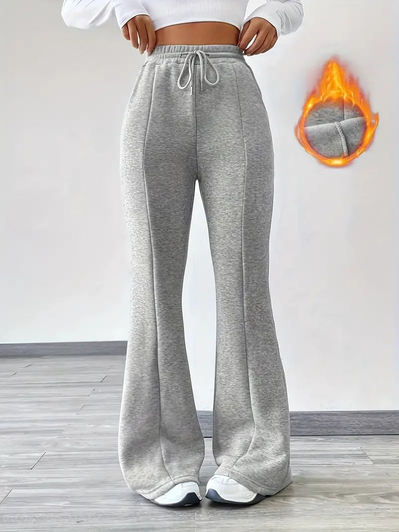 Pantalón Deportivo Ancho de Algodón Suave