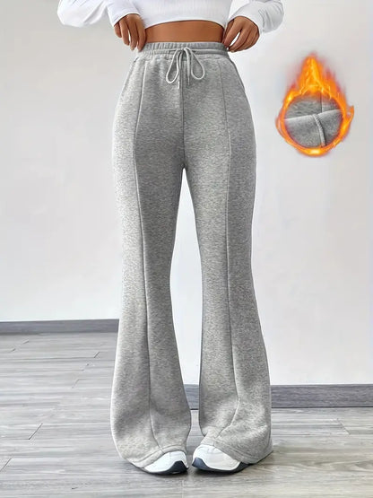 Pantalón Deportivo Ancho de Algodón Suave