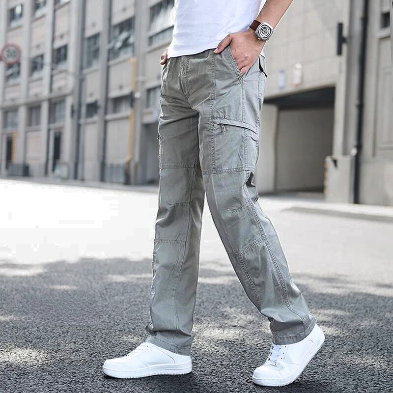 Pantalones Cargo Cómodos Hombre