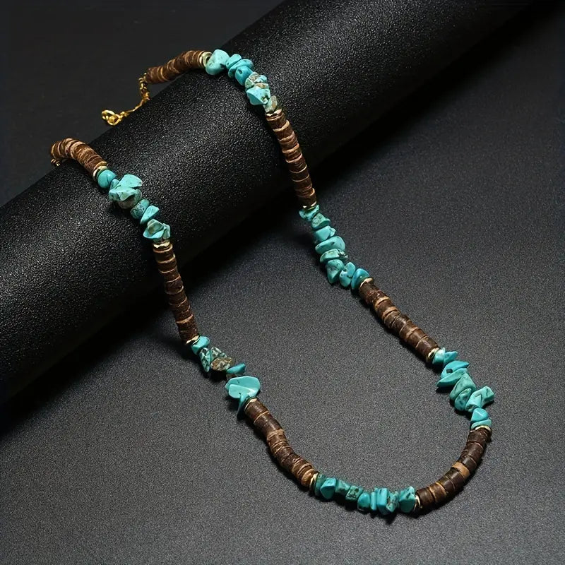 Collar Surfero con Piedra Marina