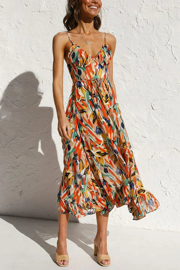 Vestido Elegante Sin Mangas Fiesta