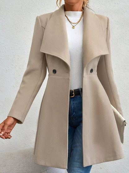 Chaquetón Mujer Estilo Elegante Invierno