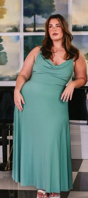 Vestido Maxi Elegante con Falda Suelta