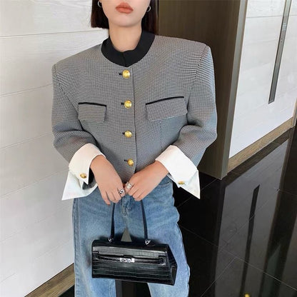 Chaquetilla Mujer Clásica Francesa Sencilla - Vestiria