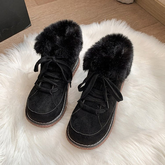 Zapatillas Mujer Invierno Peludas Confortables - Vestiria