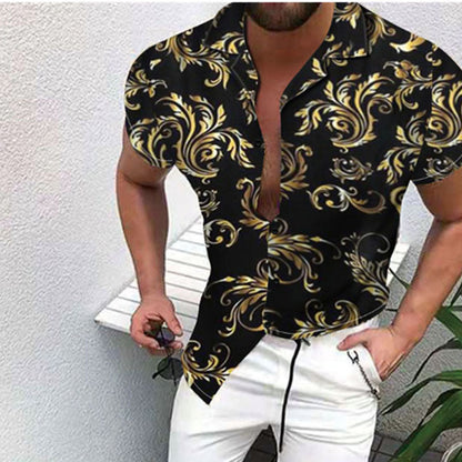 Camisa Hombre Floral Estilo Verano - Vestiria