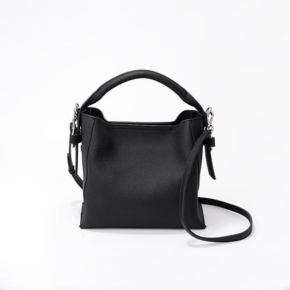 Bolso Bandolera Mujer Piel Azul Claro Elegante