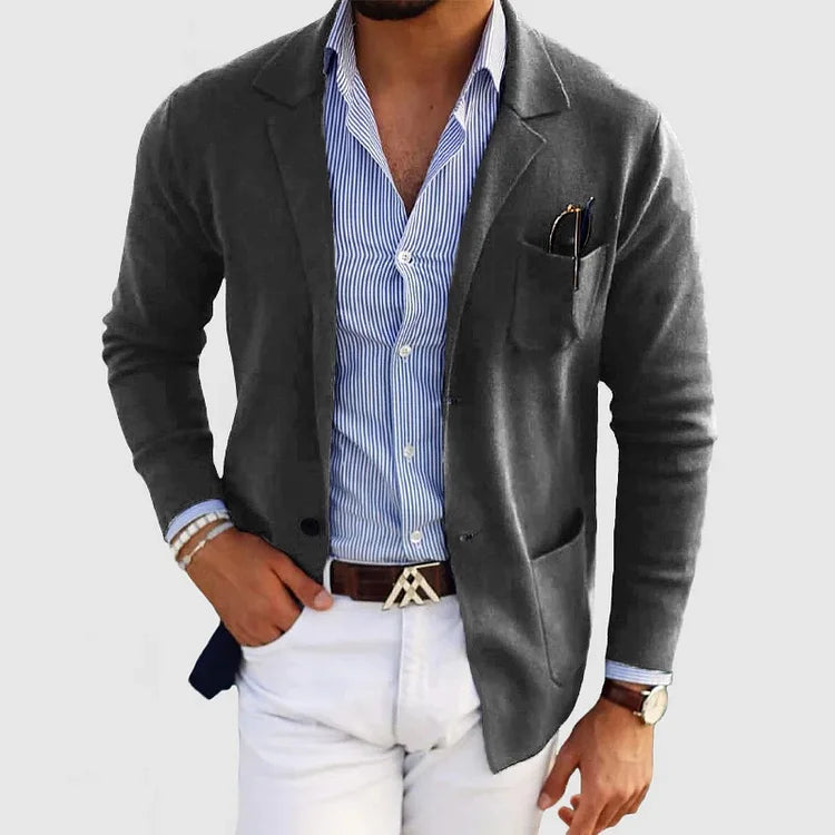 Chaqueta Hombre Elegante Clásica