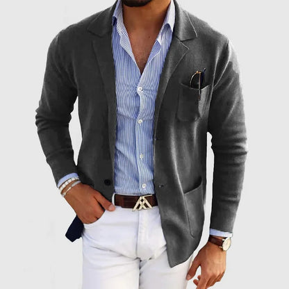 Chaqueta Hombre Elegante Clásica
