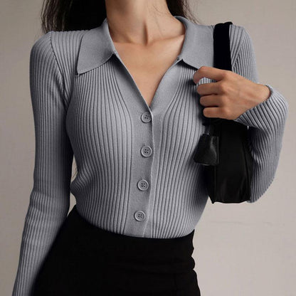 Jersey de Punto Invierno Cálido y Elegante Mujer