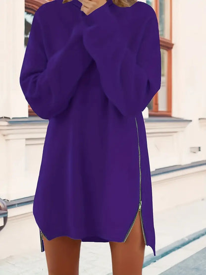 Vestido Suéter Abrigado y Cómodo