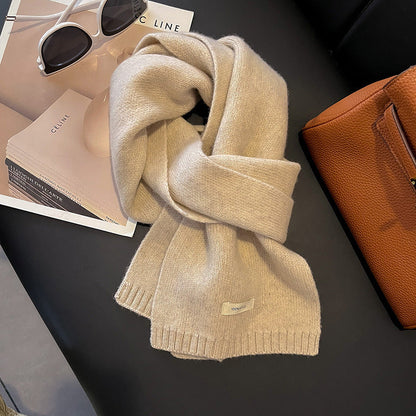 Bufanda Lana Suave Mujer Invierno