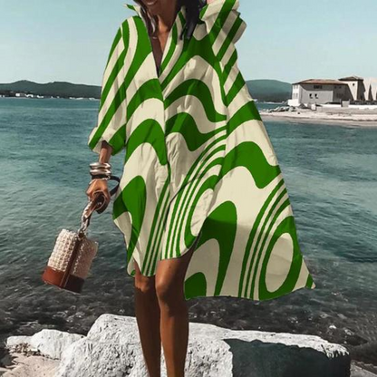 Vestido Midi Estampado Exclusivo
