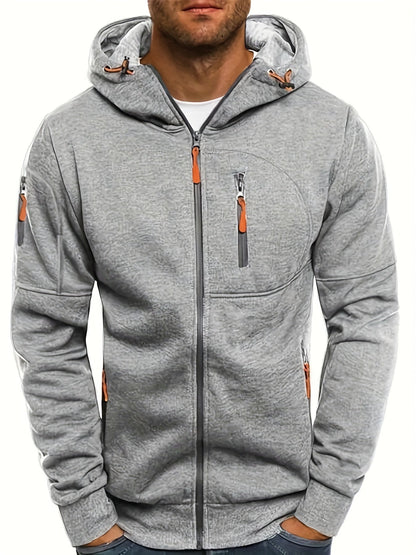 Chaquetón Deportivo Hombre Cremallera Capucha - Vestiria
