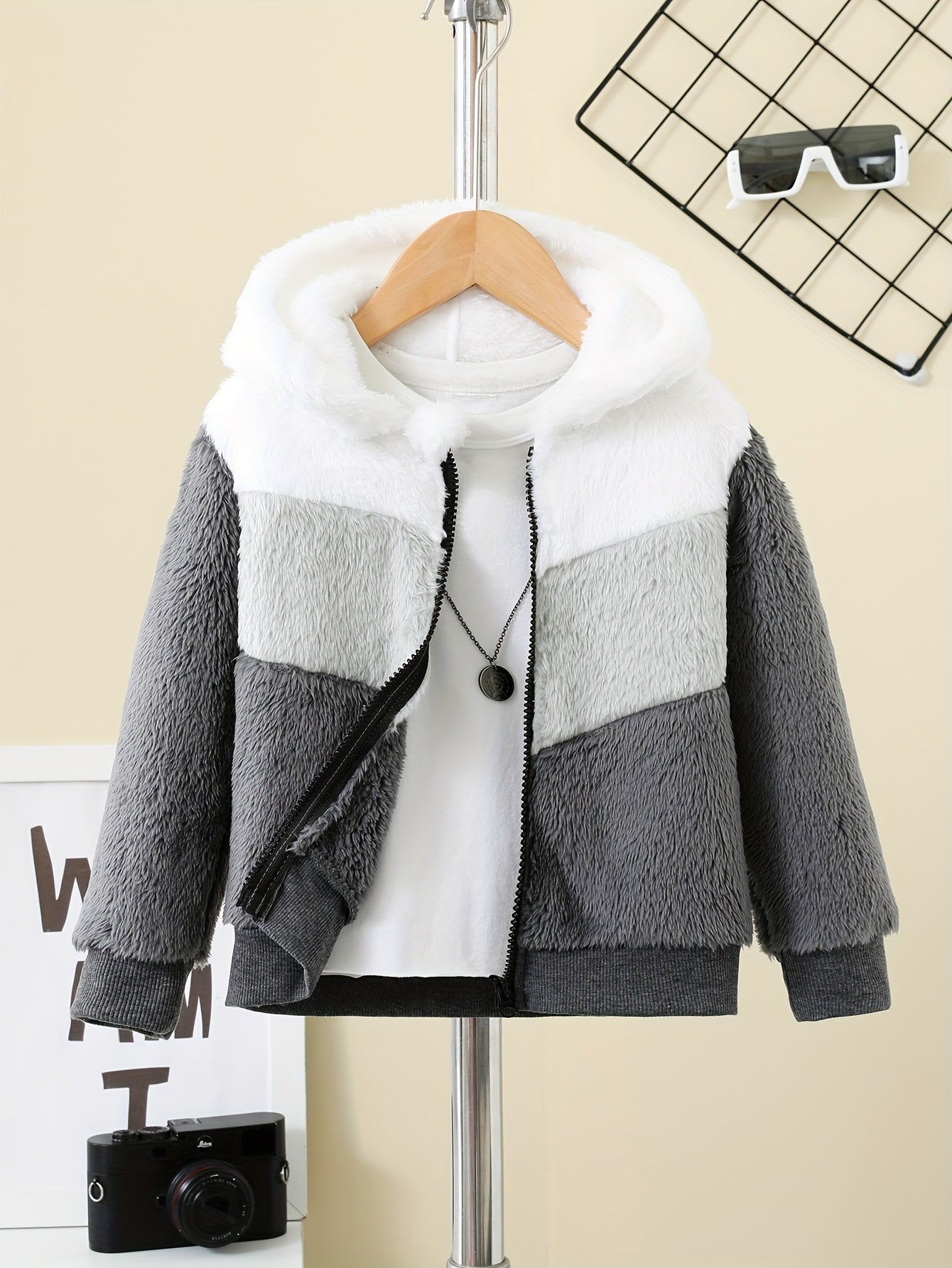 Chaqueta Niño Abultada Cremallera Capucha