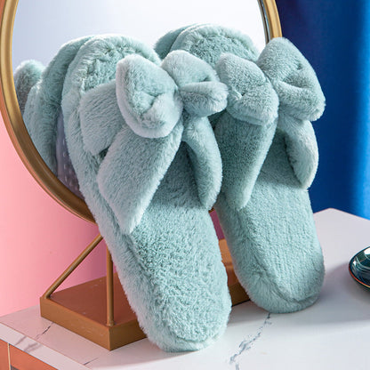 Zapatillas de fieltro con cintas