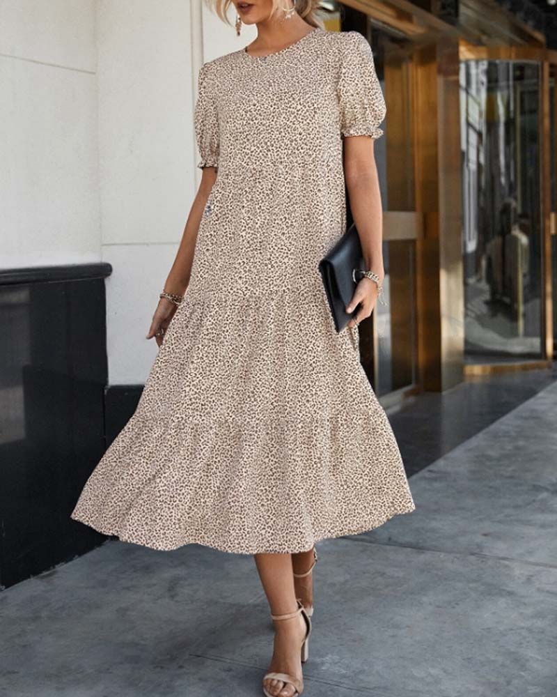 Vestido Mujer Mangas Voladas - Vestiria