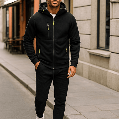 Sudadera con capucha hombre moderna