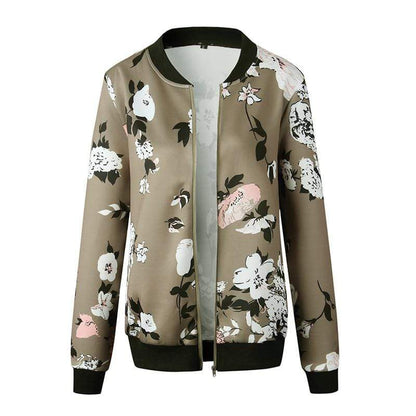 Chaqueta Mujer Invierno Floral Elegante - Vestiria