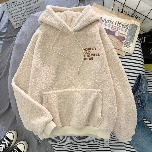 Sudadera Mujer Otoño Suave con Capucha - Vestiria