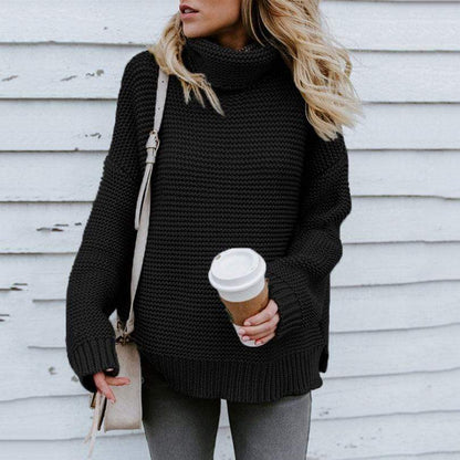 Sudadera Mujer Cuello Alto Cálida y Acogedora