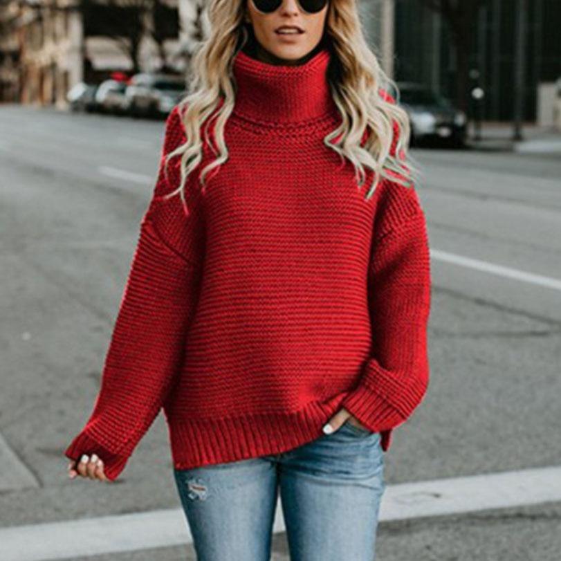 Sudadera Mujer Cuello Alto Cálida y Acogedora