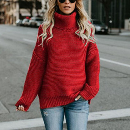 Sudadera Mujer Cuello Alto Cálida y Acogedora